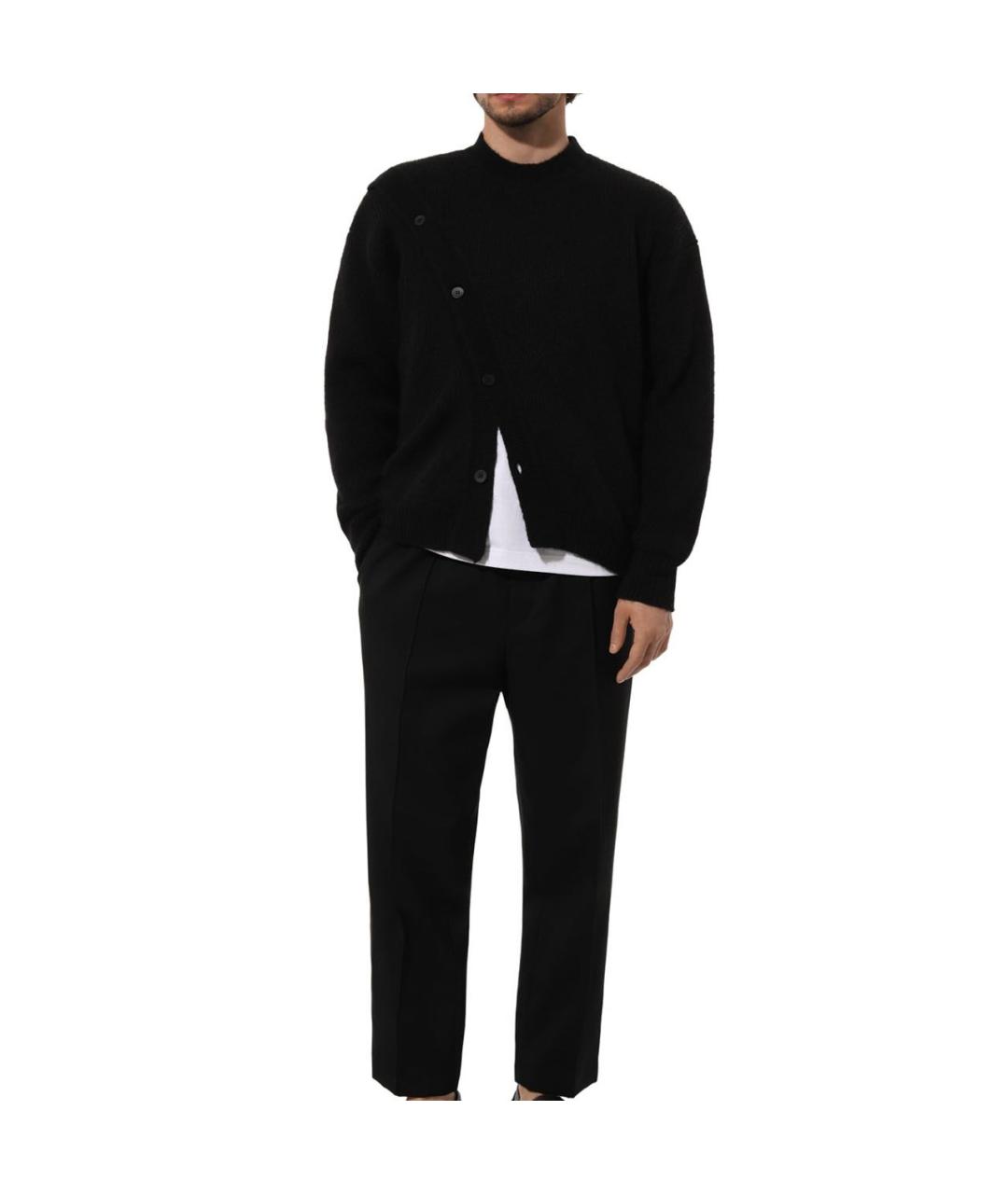 JACQUEMUS Черный шерстяной джемпер / свитер, фото 6