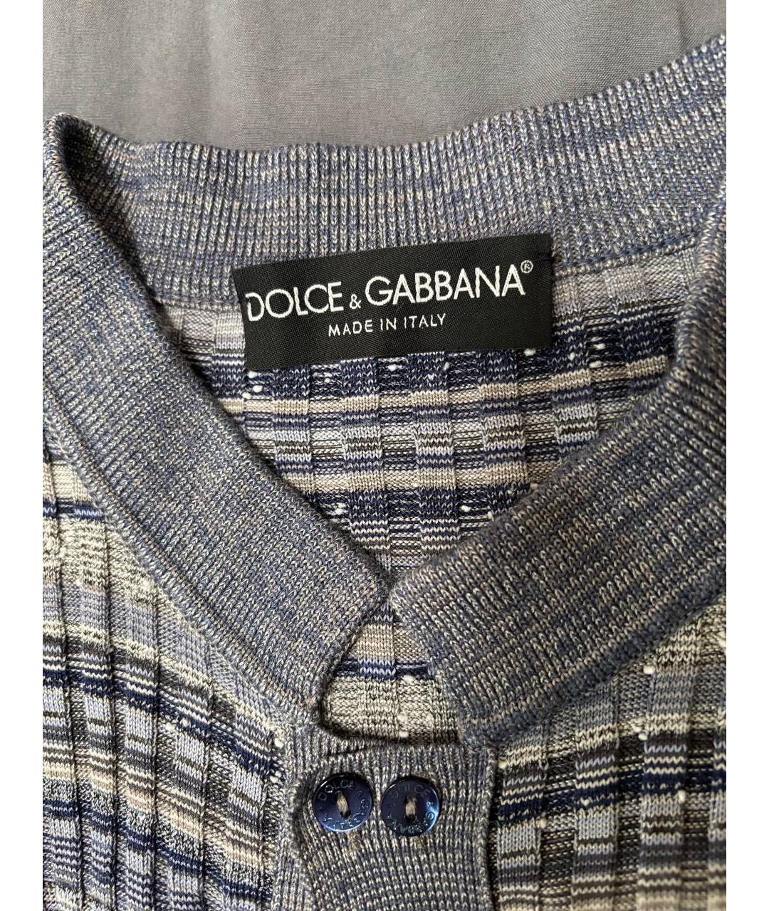 DOLCE&GABBANA Мульти хлопковый джемпер / свитер, фото 3