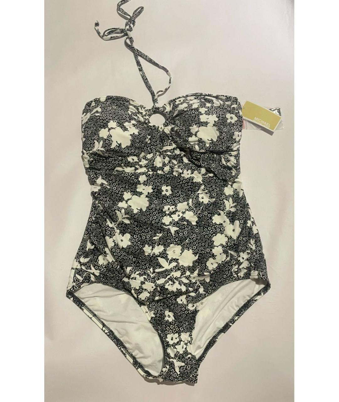 MICHAEL MICHAEL KORS Черный купальник, фото 9