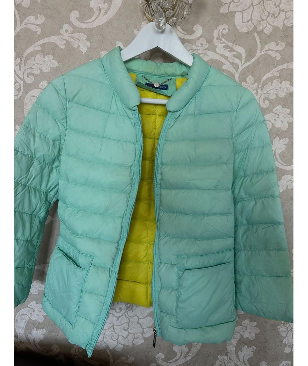 TRUSSARDI JEANS Зеленая полиамидовая куртка, фото 8