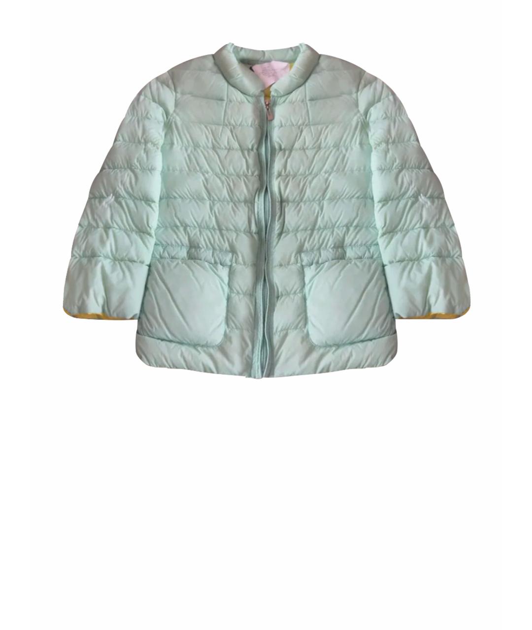 TRUSSARDI JEANS Зеленая полиамидовая куртка, фото 1