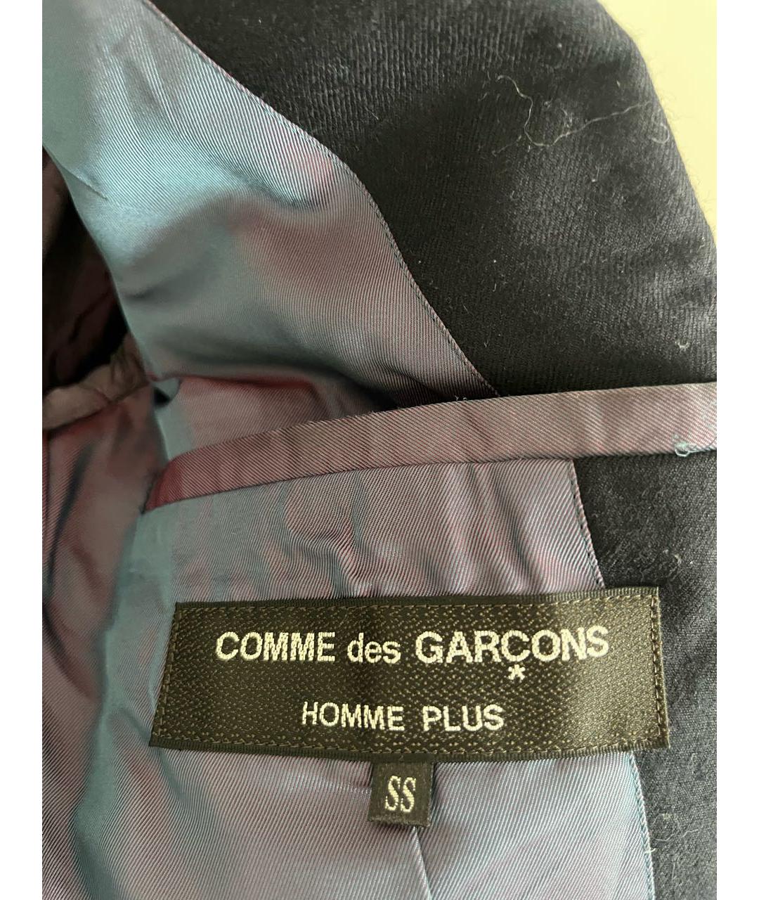 COMME DES GARÇONS Черный шерстяной жакет/пиджак, фото 4