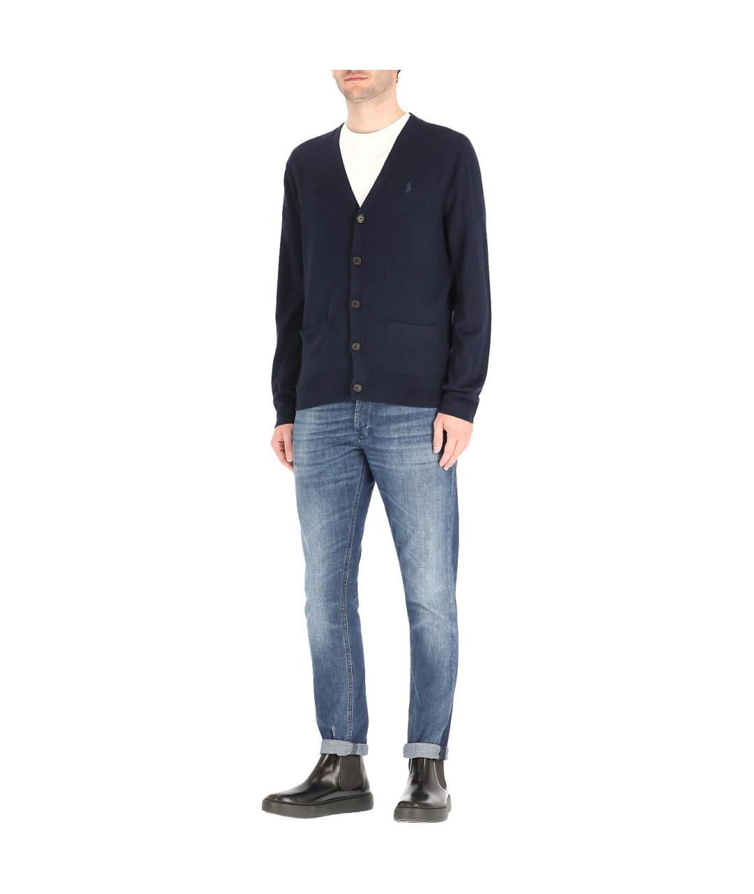 POLO RALPH LAUREN Синий кардиган, фото 2