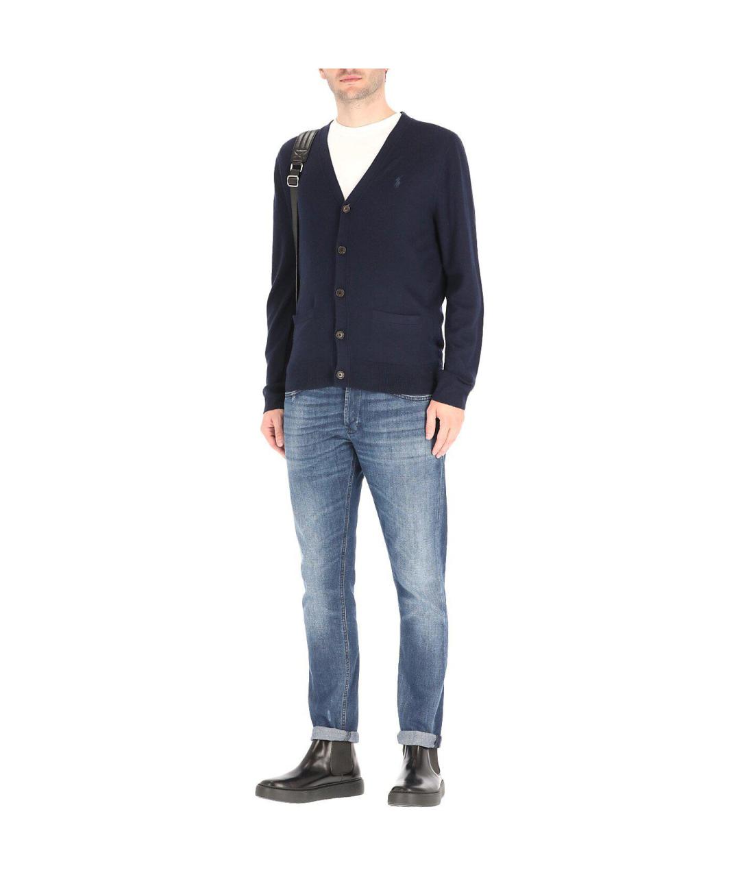 POLO RALPH LAUREN Синий кардиган, фото 4