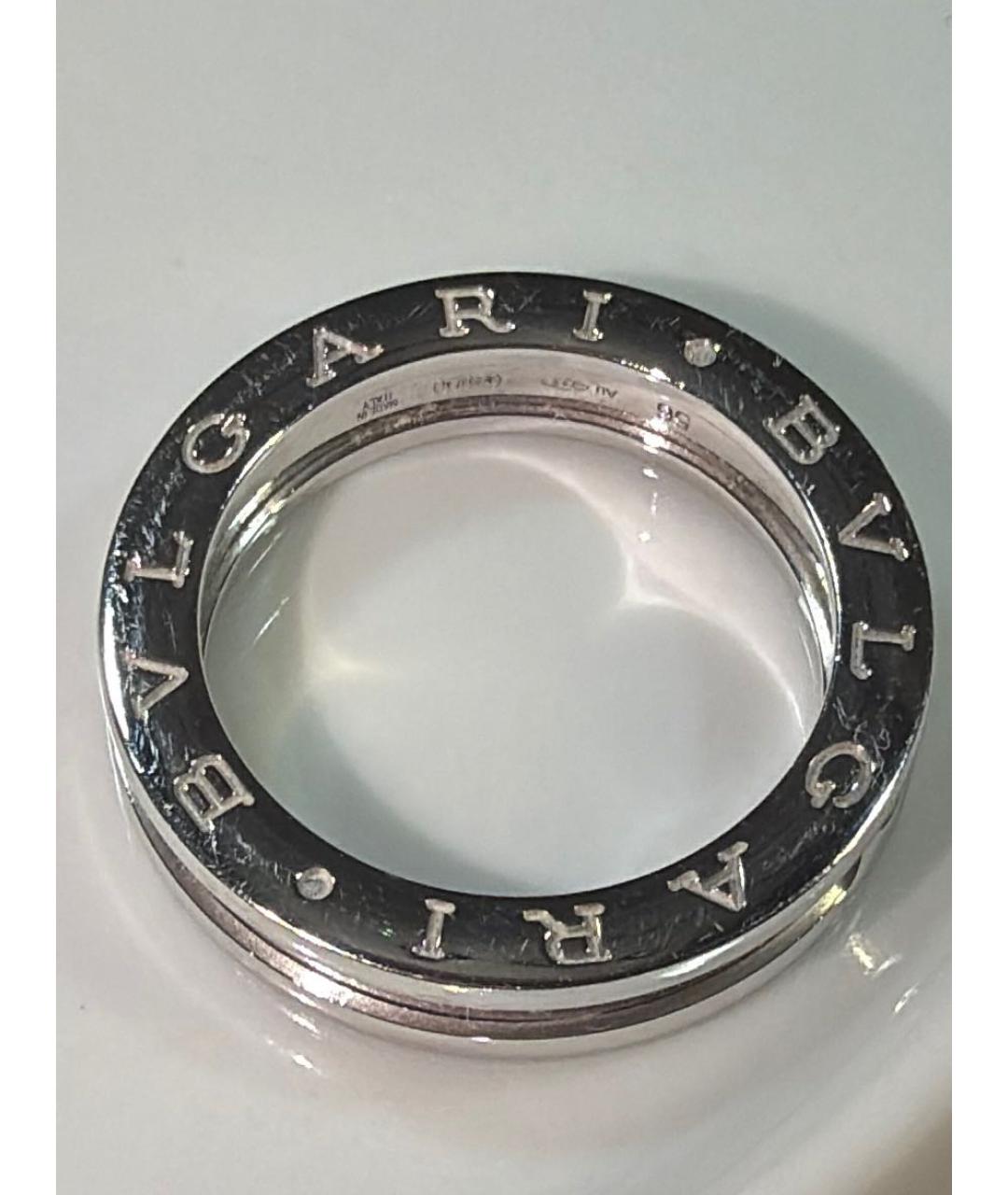 BVLGARI Белое кольцо из белого золота, фото 6