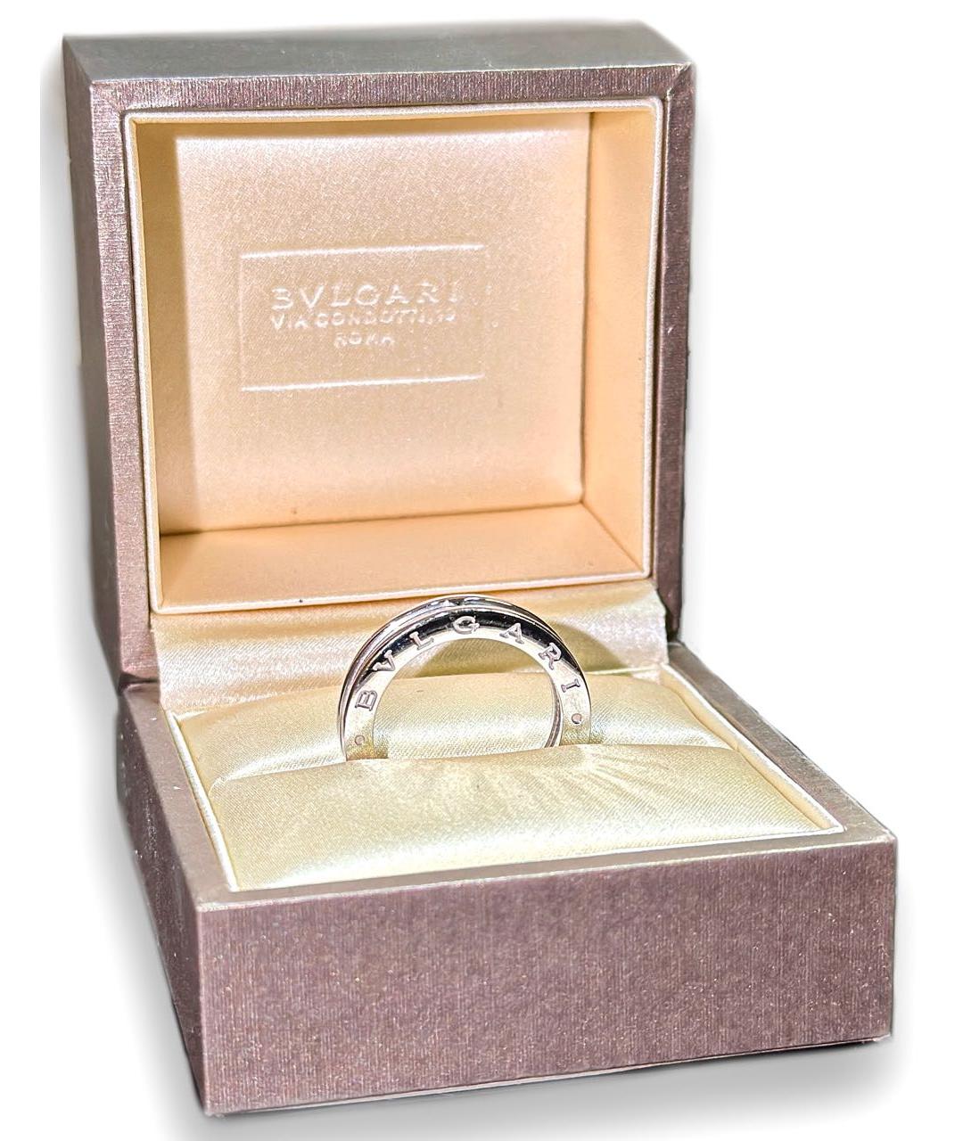 BVLGARI Белое кольцо из белого золота, фото 2