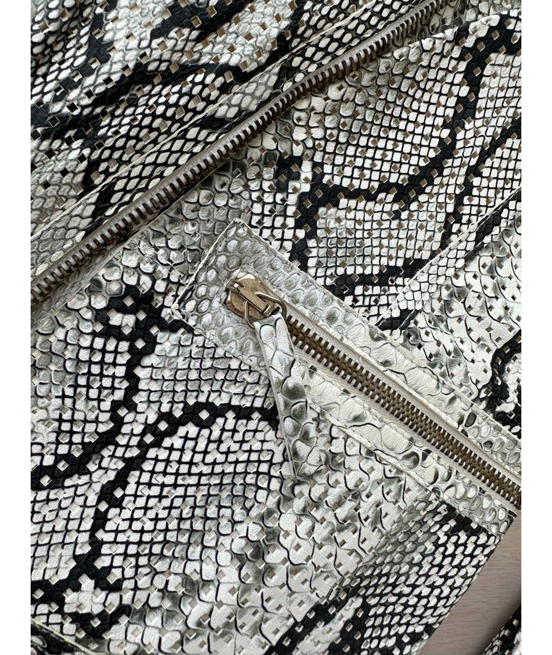 ROBERTO CAVALLI Кожаная куртка, фото 8