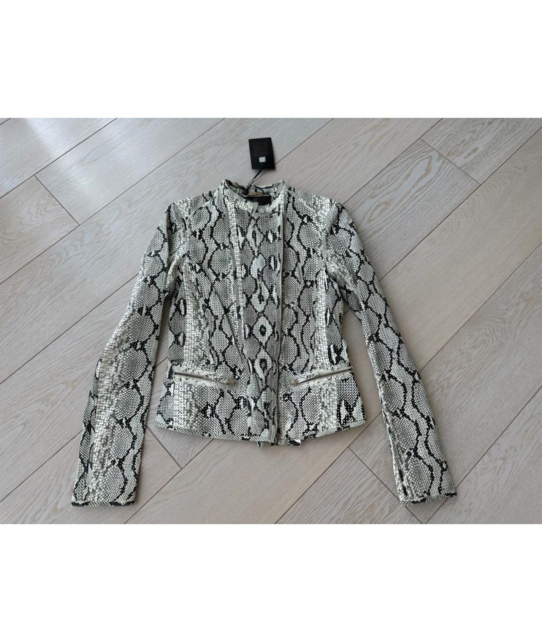 ROBERTO CAVALLI Кожаная куртка, фото 9