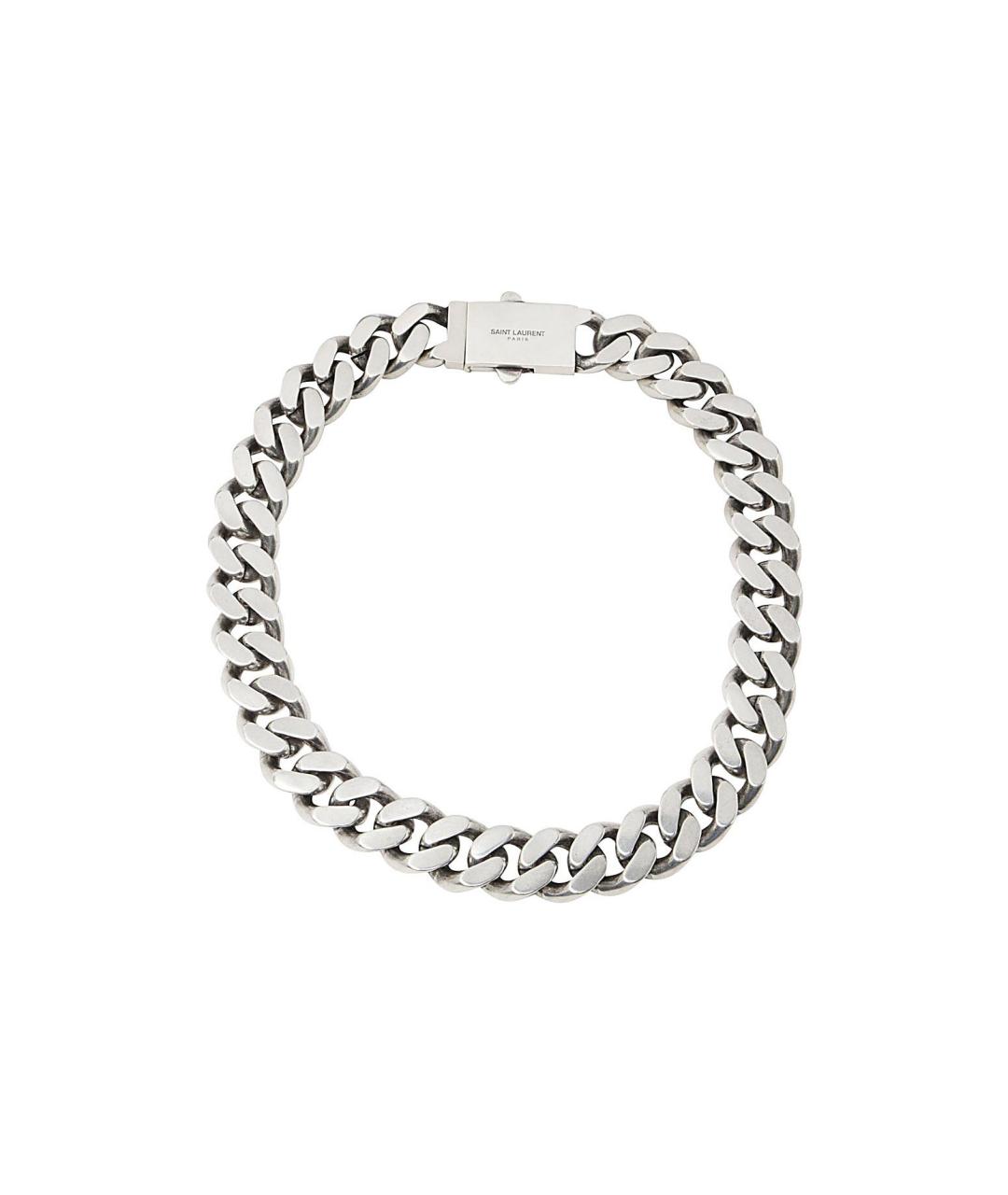 SAINT LAURENT Серебряная цепочка, фото 2