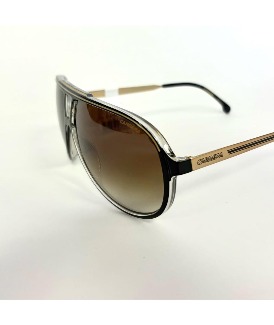 CARRERA Y CARRERA Коричневые пластиковые солнцезащитные очки, фото 3