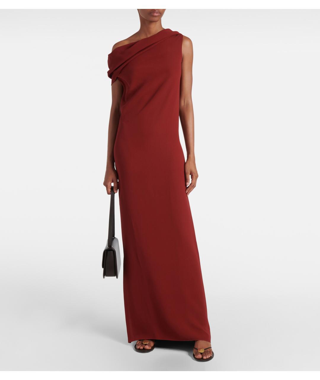 THE ROW Коричневые кожаные босоножки, фото 6