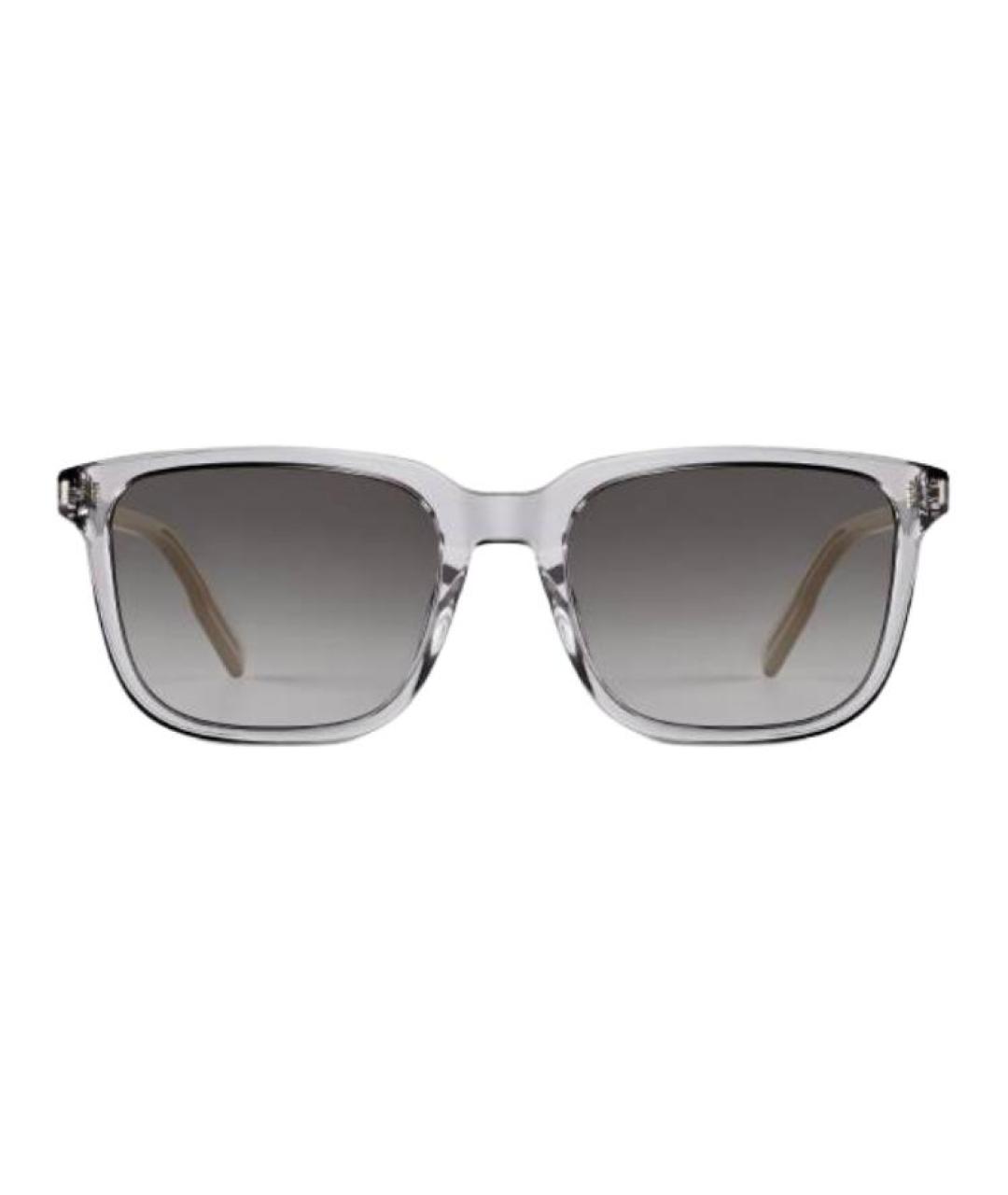 CHRISTIAN DIOR Серые металлические солнцезащитные очки, фото 2