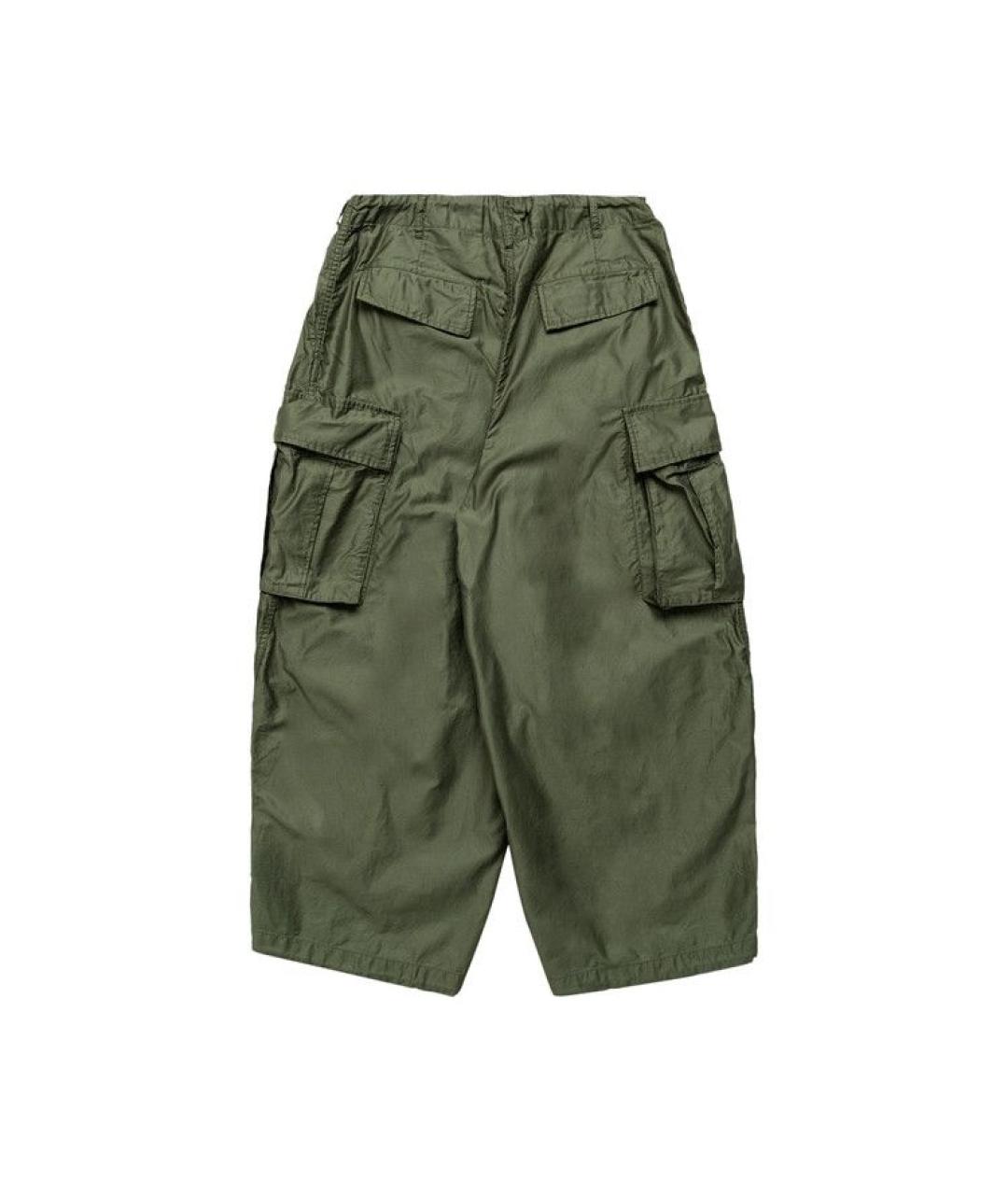 NEEDLES Хаки прямые брюки, фото 2