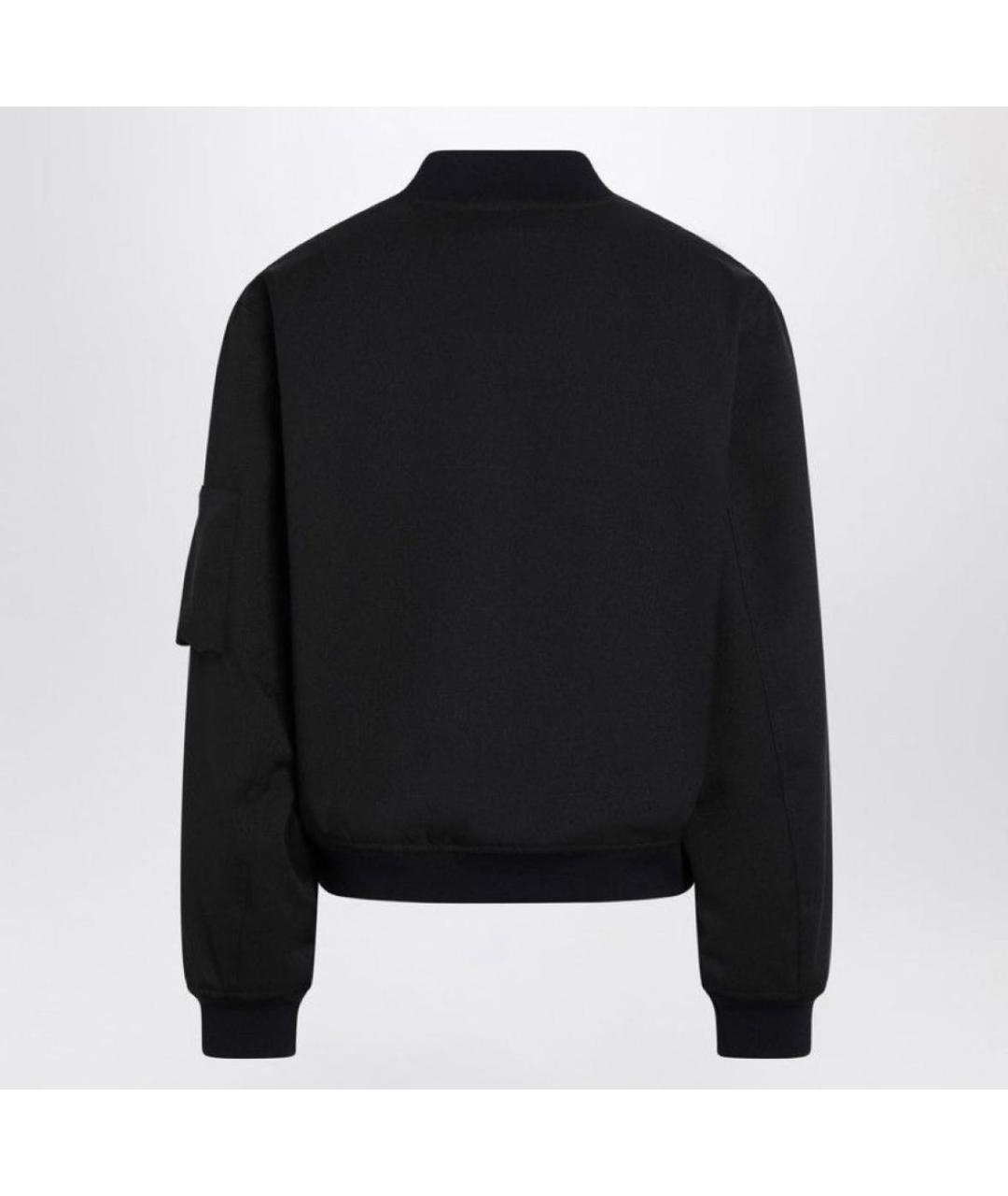 JIL SANDER Темно-синяя вискозная куртка, фото 2