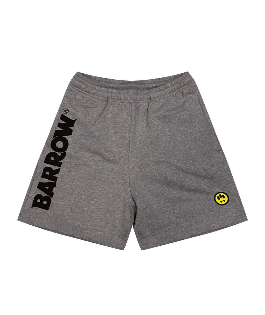 BARROW Серые хлопковые шорты, фото 1