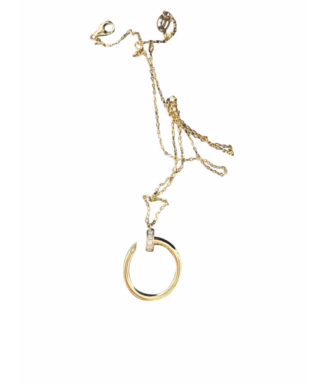 CARTIER Золотая подвеска из желтого золота, фото 1