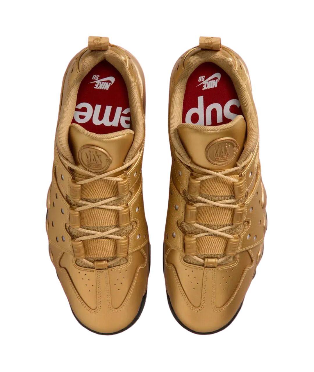 NIKE Золотые кроссовки, фото 2