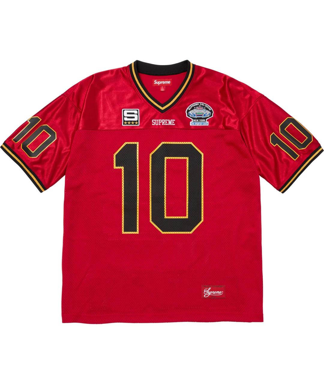 SUPREME Красная футболка, фото 1