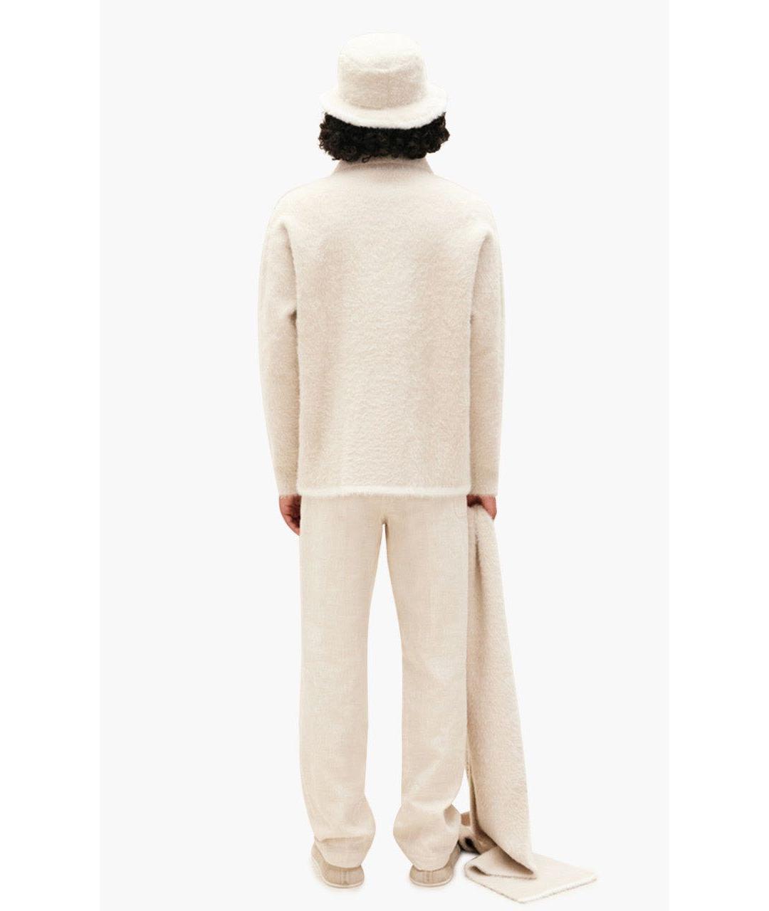 JACQUEMUS Бежевый полиамидовый джемпер / свитер, фото 2