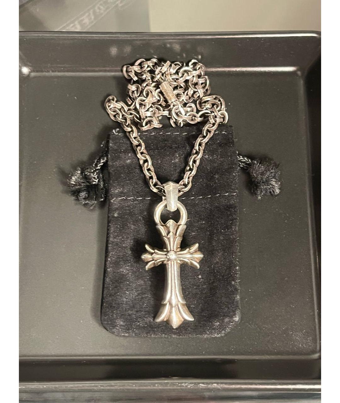 CHROME HEARTS Серебряная серебряная цепочка/подвеска, фото 3