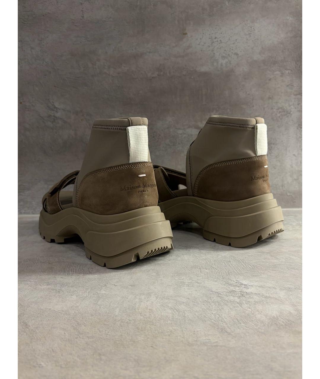 MAISON MARGIELA Бежевые сандалии, фото 6