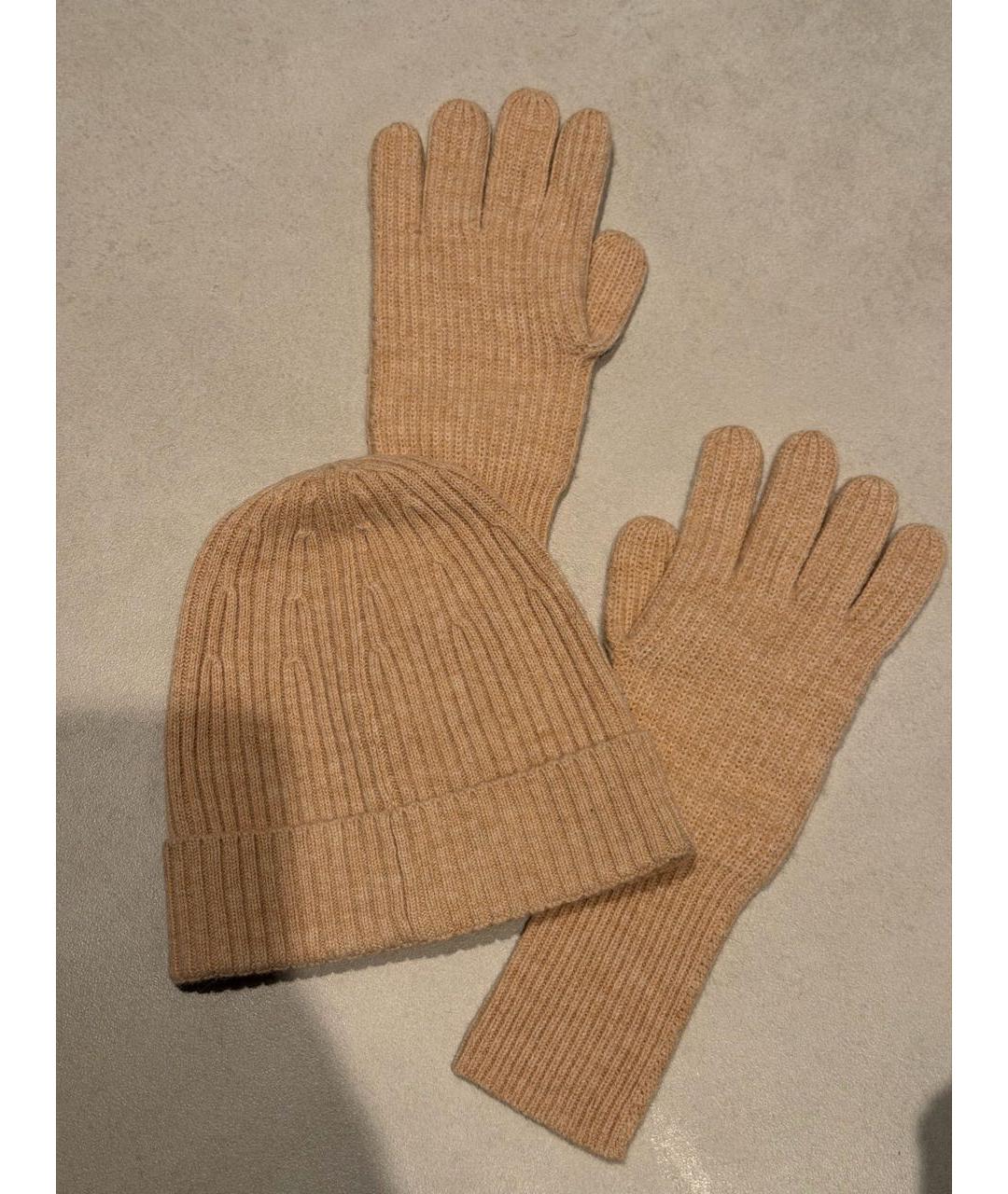 12 STOREEZ Бежевая шерстяная шапка, фото 2