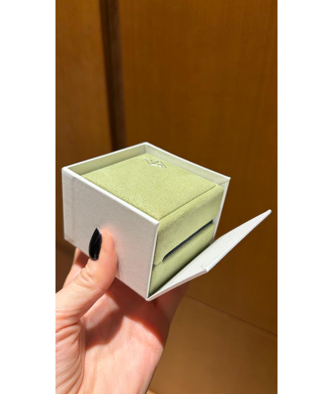 VAN CLEEF & ARPELS Зеленые серьги из желтого золота, фото 7