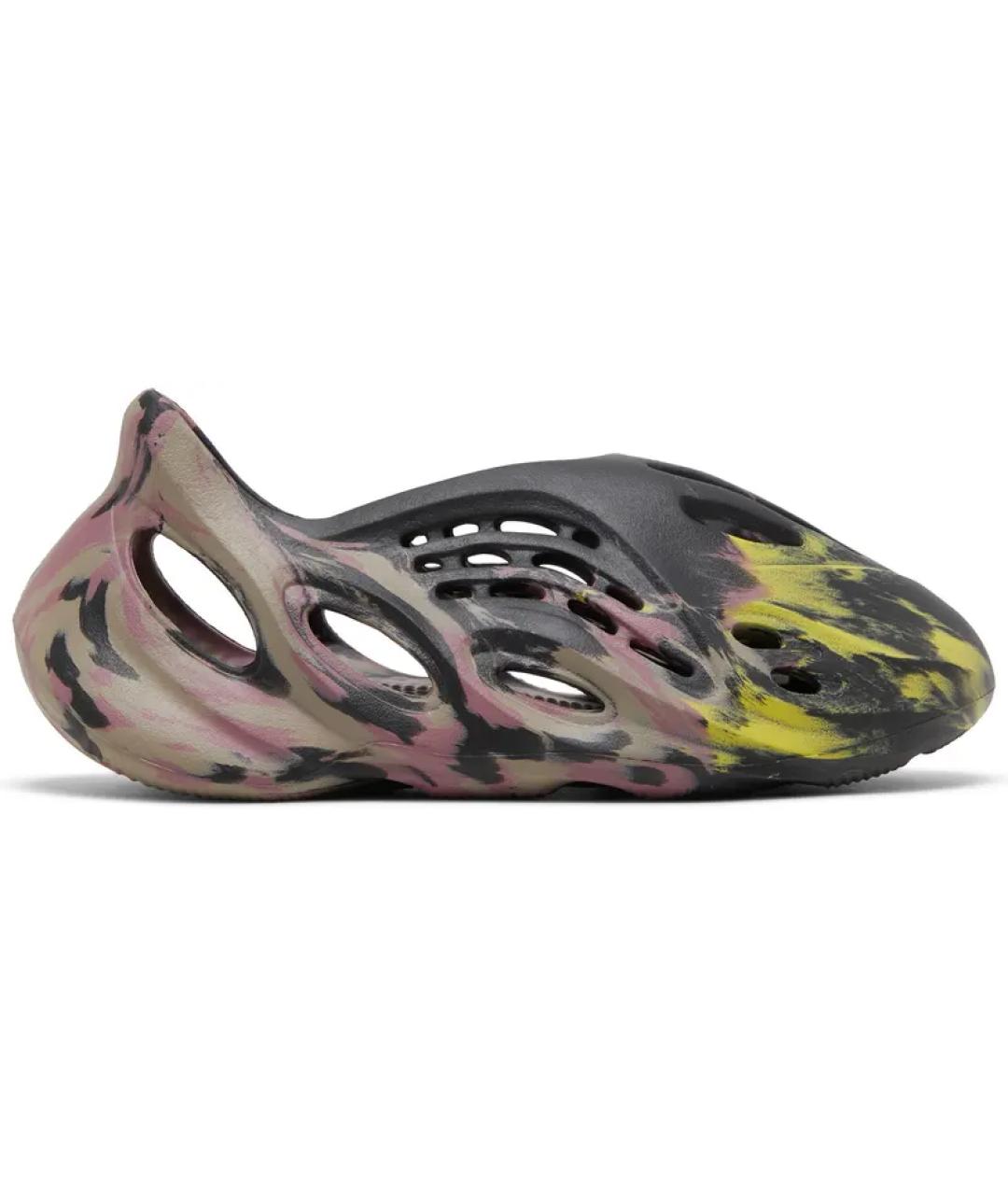 ADIDAS YEEZY Мульти резиновые шлепанцы, фото 5