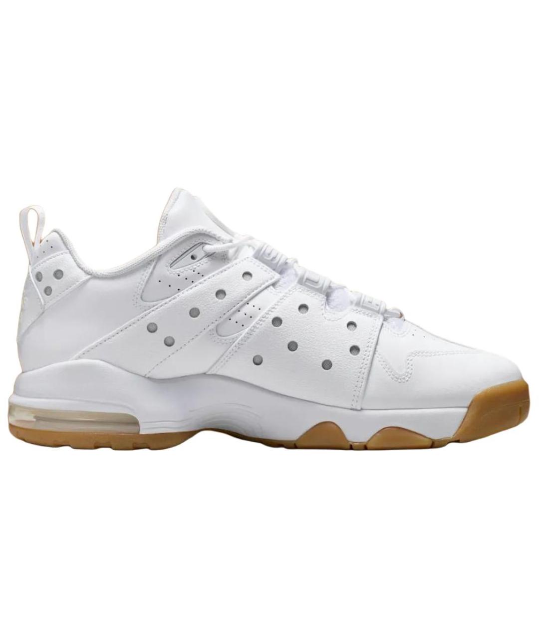 NIKE Белые кожаные кроссовки, фото 1