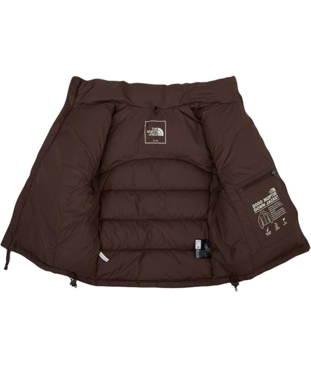 THE NORTH FACE Коричневая полиамидовая куртка, фото 3