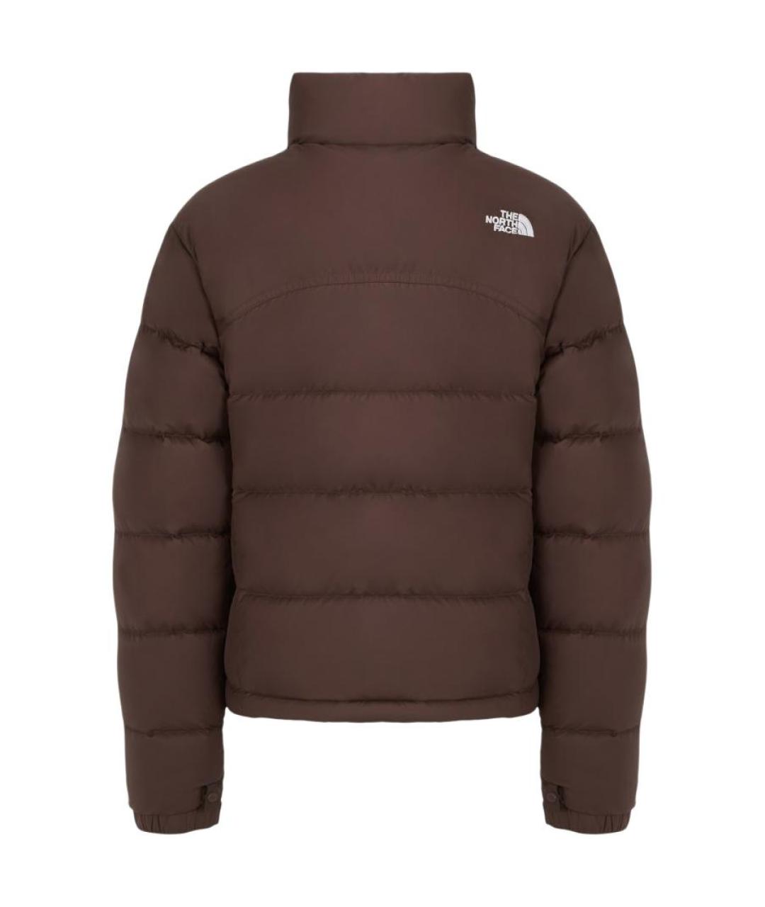 THE NORTH FACE Коричневая полиамидовая куртка, фото 2