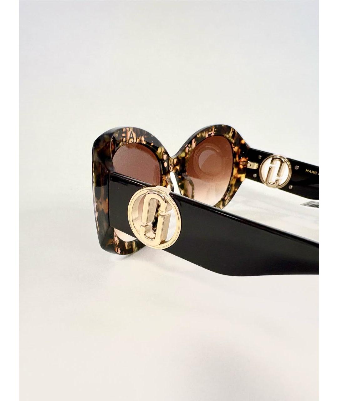 MARC JACOBS Коричневые пластиковые солнцезащитные очки, фото 6