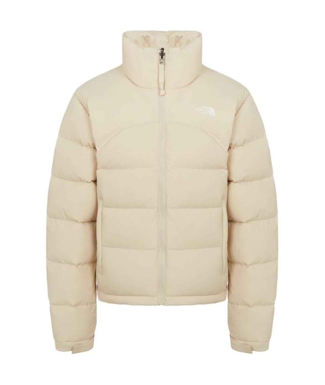 THE NORTH FACE Белая полиамидовая куртка, фото 1
