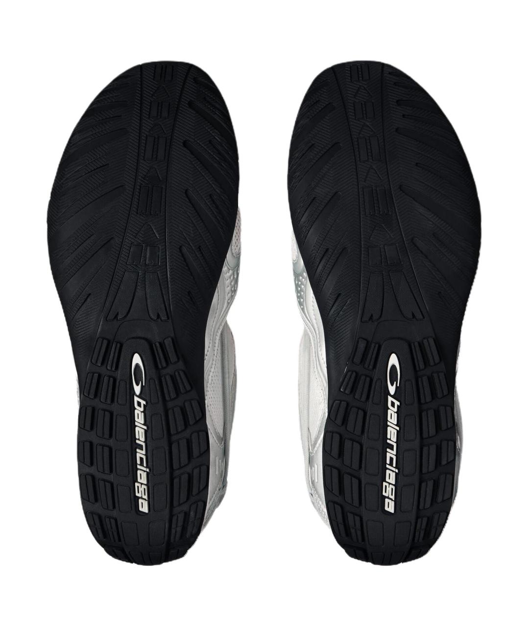 BALENCIAGA Серебряные низкие кроссовки / кеды, фото 4