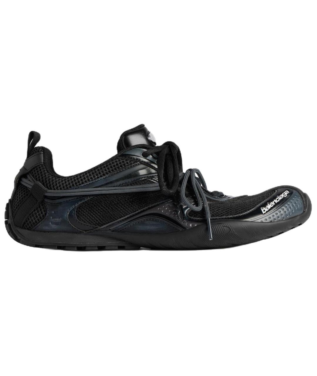 BALENCIAGA Черные низкие кроссовки / кеды, фото 1