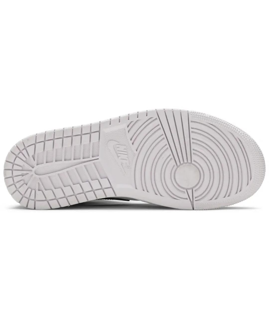 JORDAN Розовые кожаные кеды, фото 3