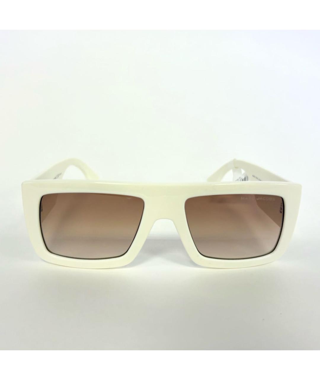MARC JACOBS Белые пластиковые солнцезащитные очки, фото 8