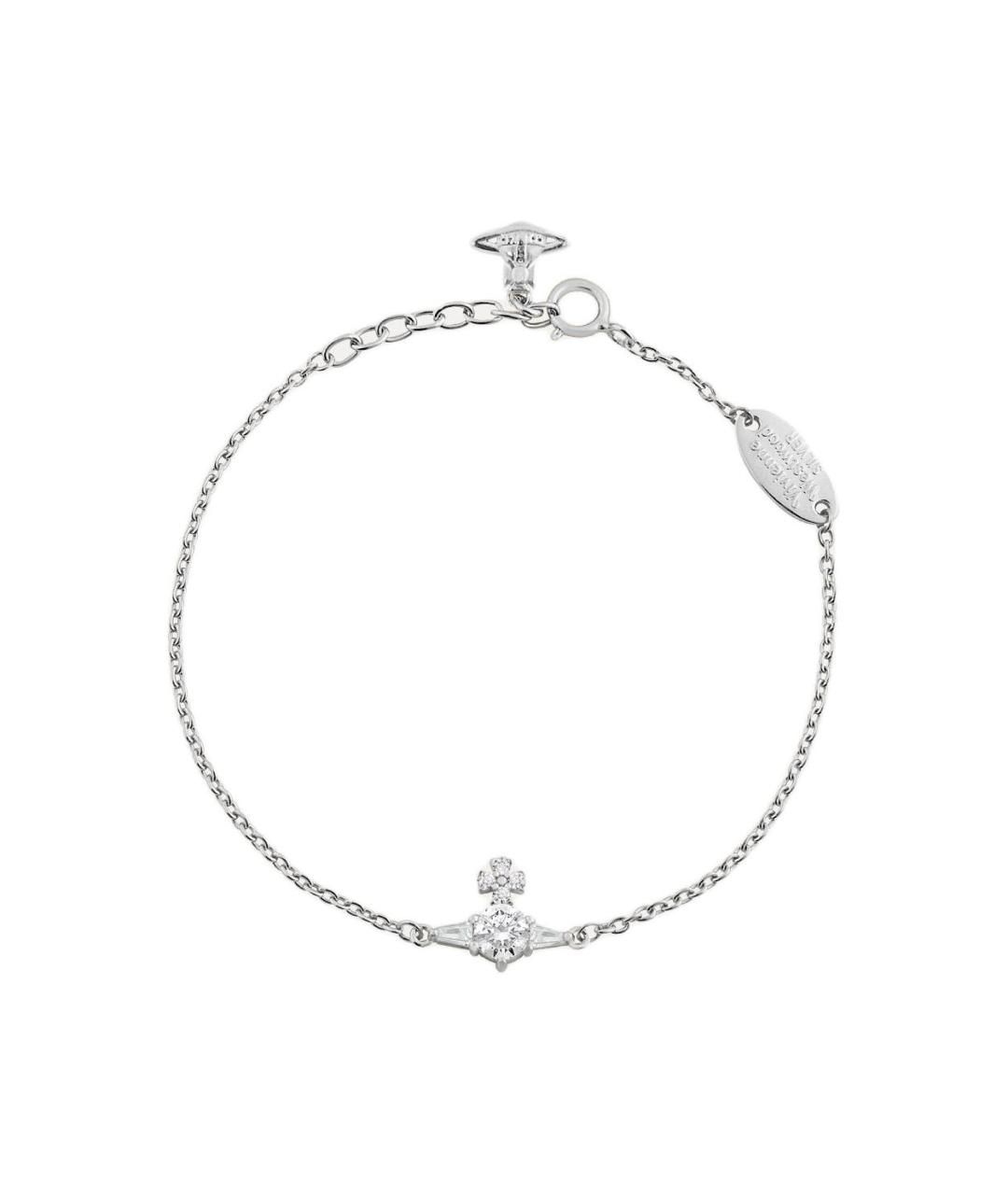 VIVIENNE WESTWOOD Серебрянный металлический браслет, фото 1