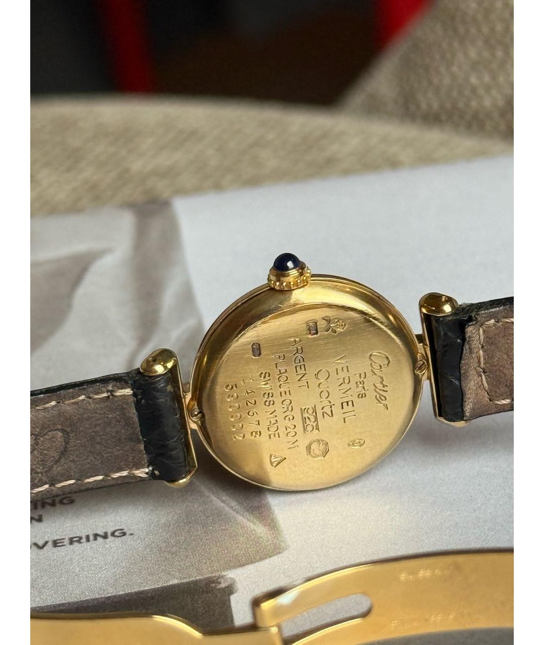 CARTIER Золотые часы из розового золота, фото 3