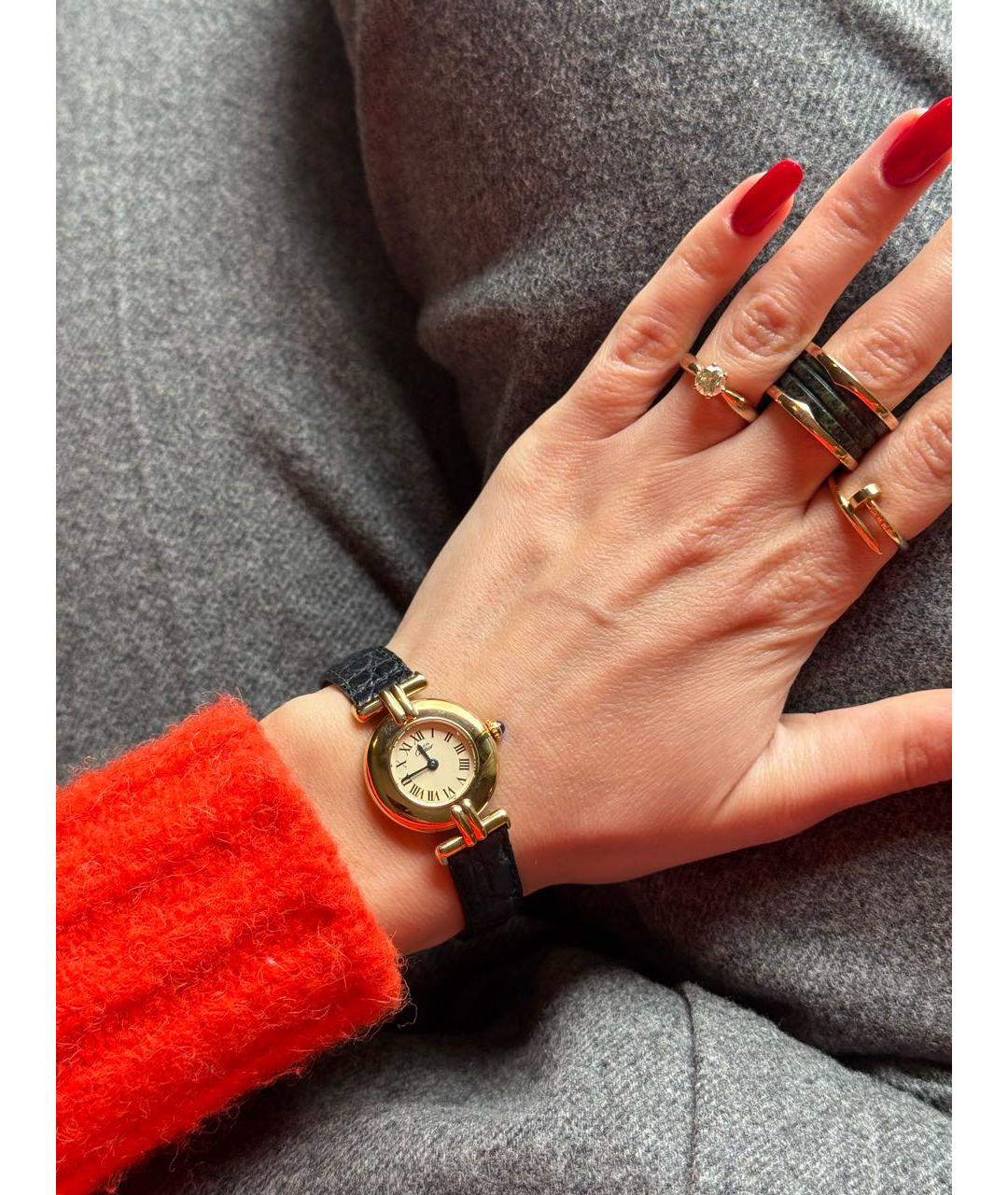 CARTIER Золотые часы из розового золота, фото 7