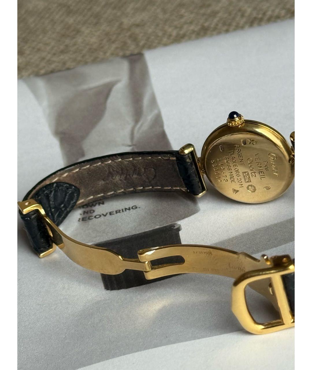 CARTIER Золотые часы из розового золота, фото 4