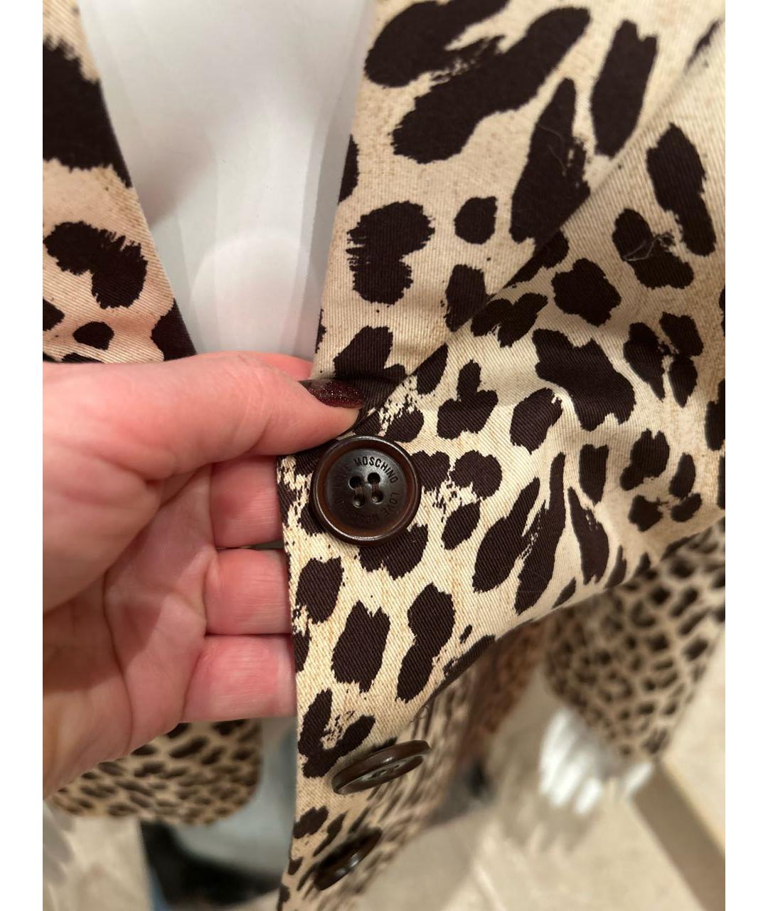 LOVE MOSCHINO Хлопко-эластановый жакет/пиджак, фото 4