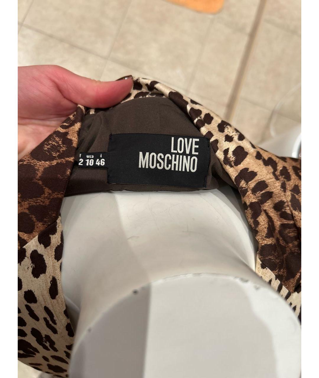 LOVE MOSCHINO Хлопко-эластановый жакет/пиджак, фото 3