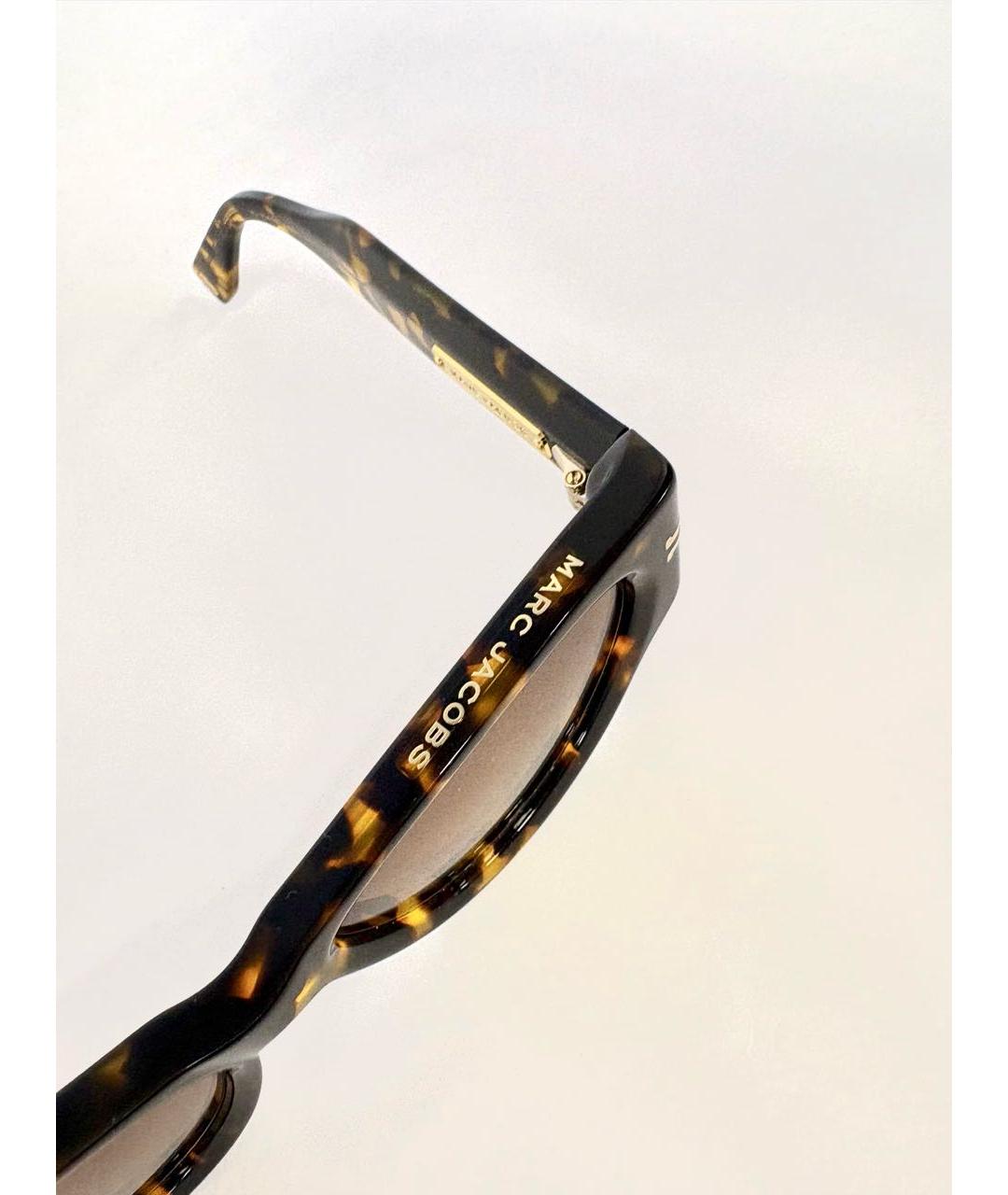 MARC JACOBS Коричневые пластиковые солнцезащитные очки, фото 6