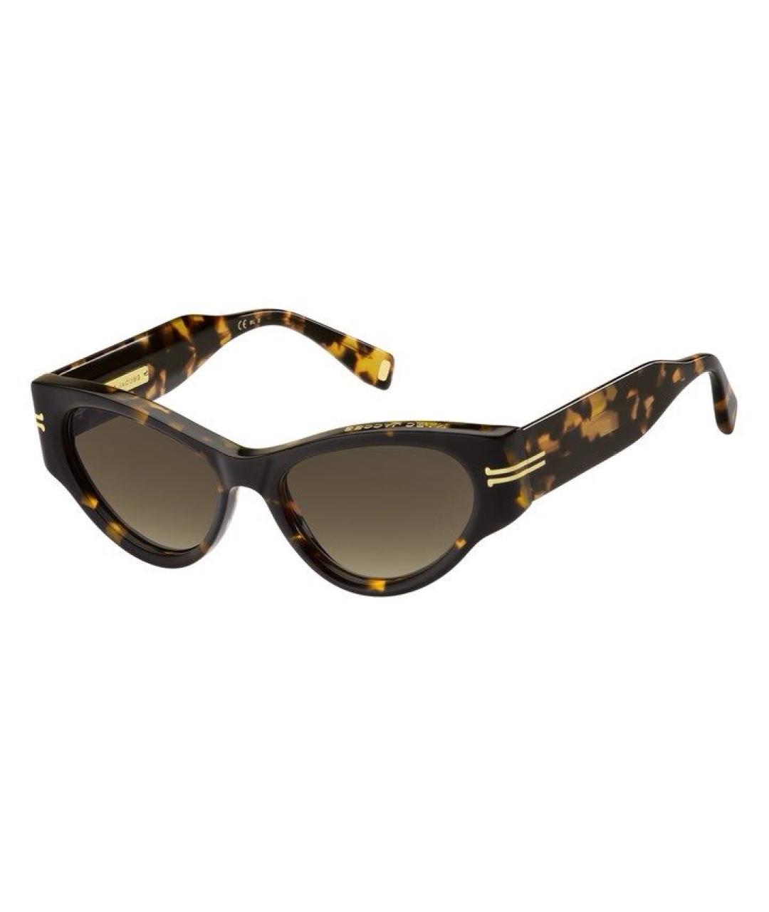 MARC JACOBS Коричневые пластиковые солнцезащитные очки, фото 1