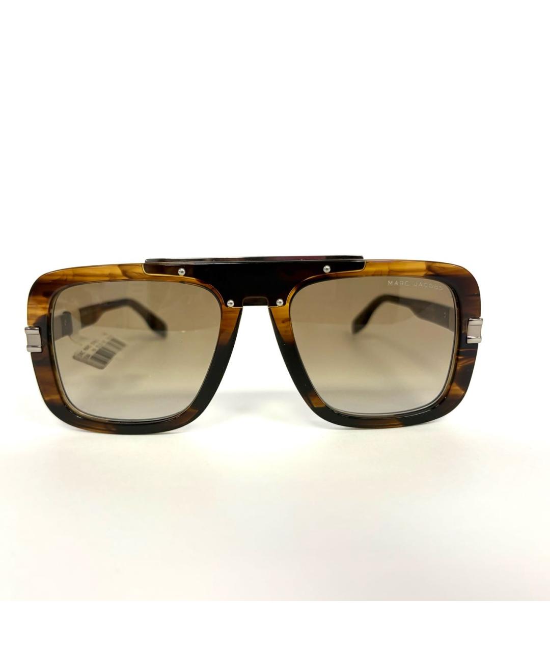 MARC JACOBS Коричневые пластиковые солнцезащитные очки, фото 2