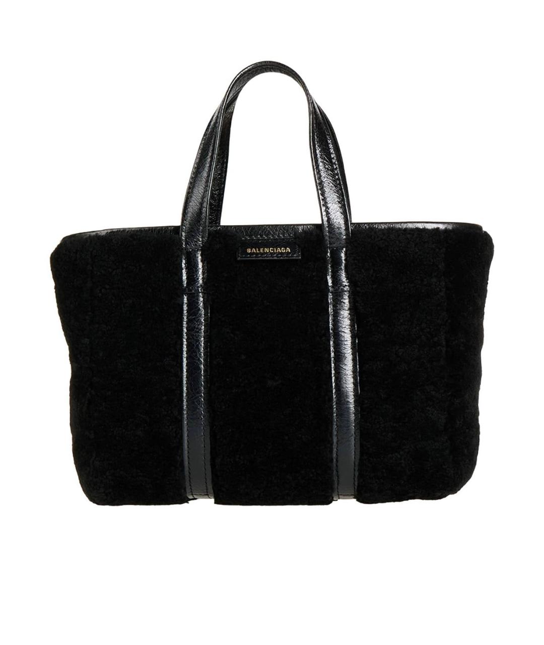 BALENCIAGA Черная сумка тоут, фото 4