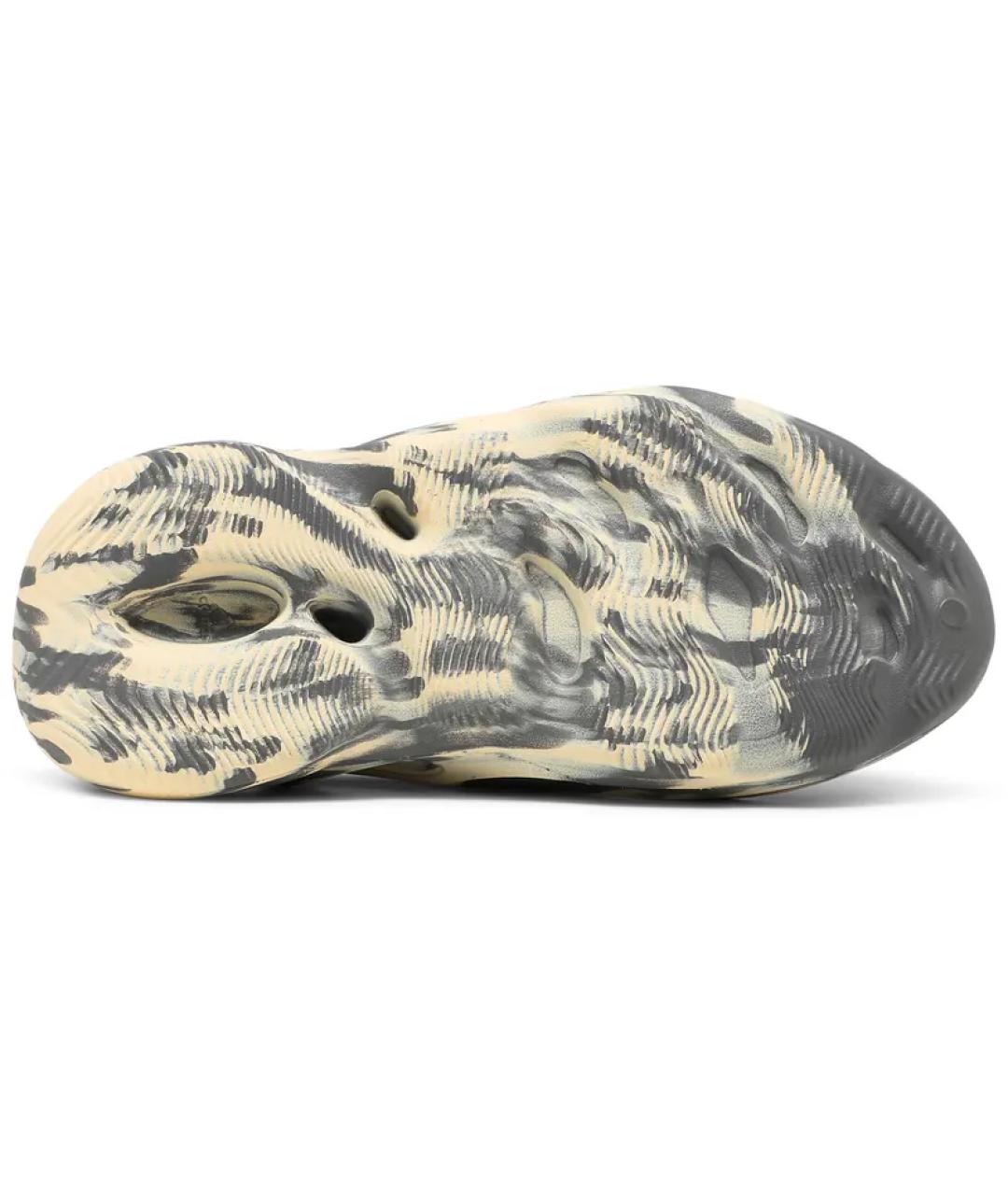 ADIDAS YEEZY Серые резиновые шлепанцы, фото 3