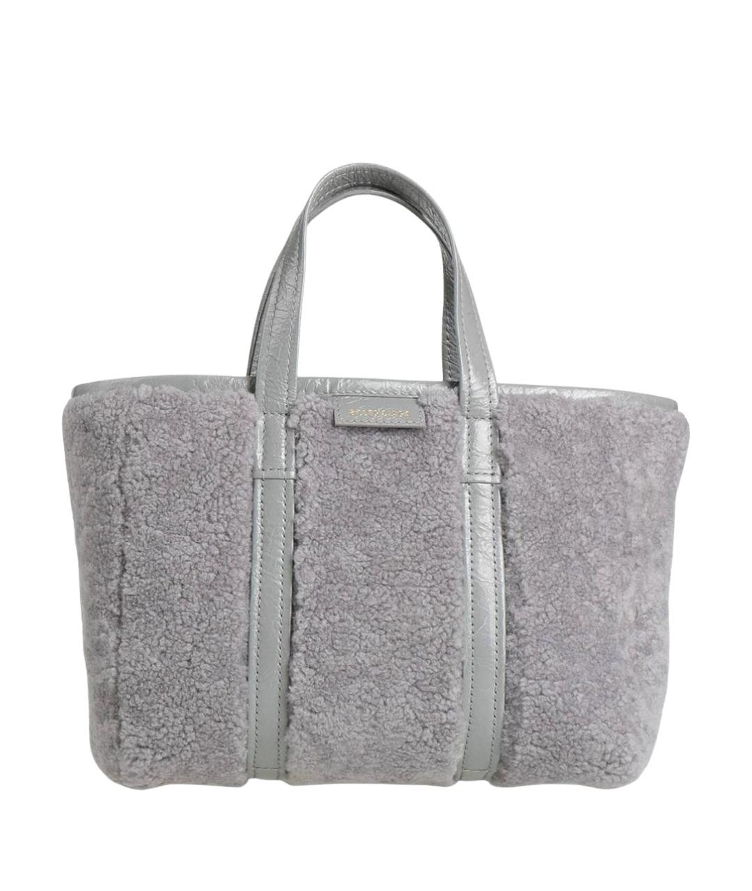 BALENCIAGA Серая сумка тоут, фото 1