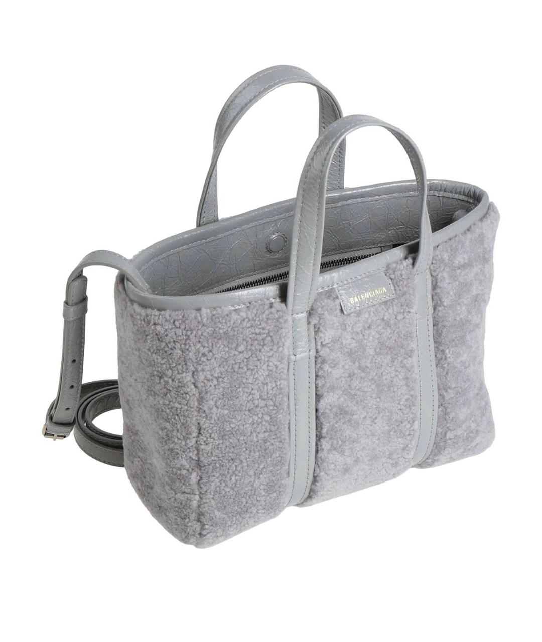 BALENCIAGA Серая сумка тоут, фото 2